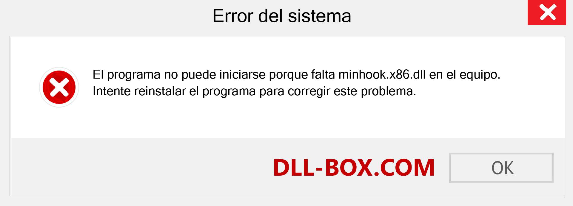 ¿Falta el archivo minhook.x86.dll ?. Descargar para Windows 7, 8, 10 - Corregir minhook.x86 dll Missing Error en Windows, fotos, imágenes